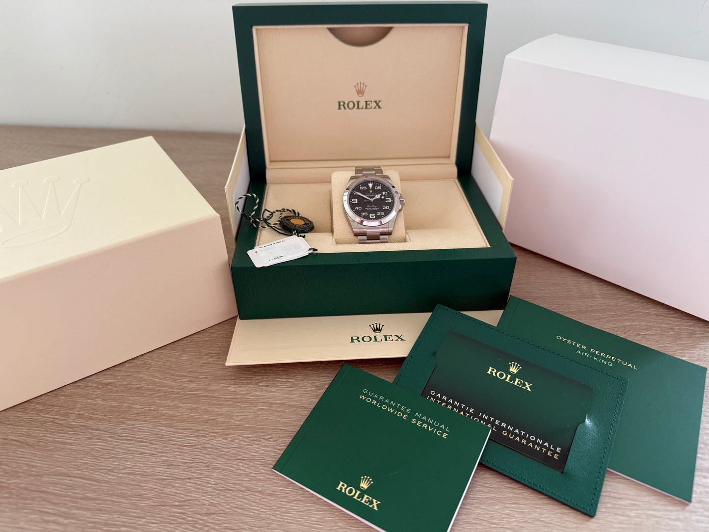 Rolex Air King 2025 - Ref 12600 - Full Set