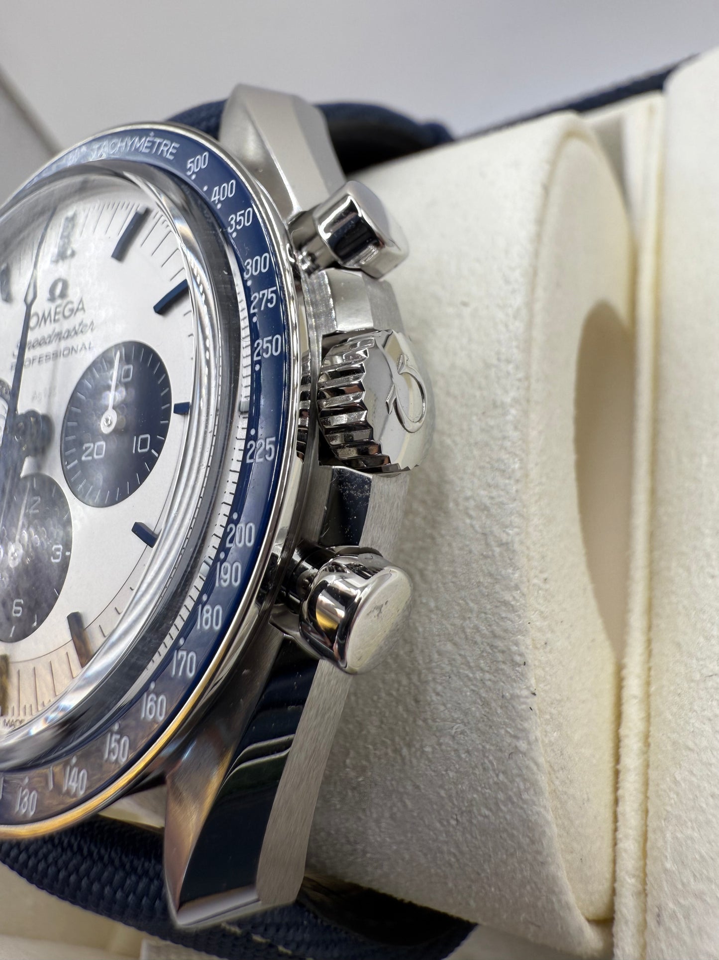 Omega Speedmaster Silver Snoopy Award 50th Anniversary