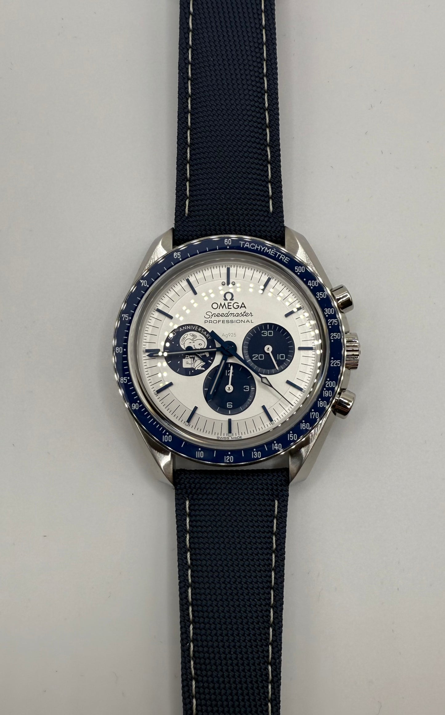 Omega Speedmaster Silver Snoopy Award 50th Anniversary