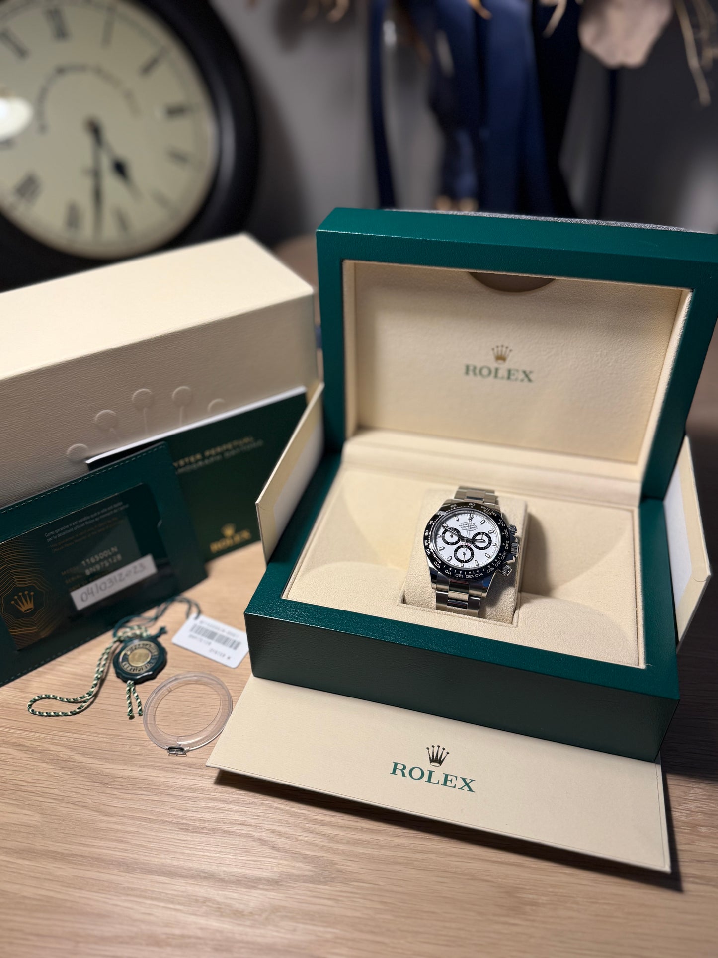 Rolex Daytona 116500LN Panda – 2023 Full Set