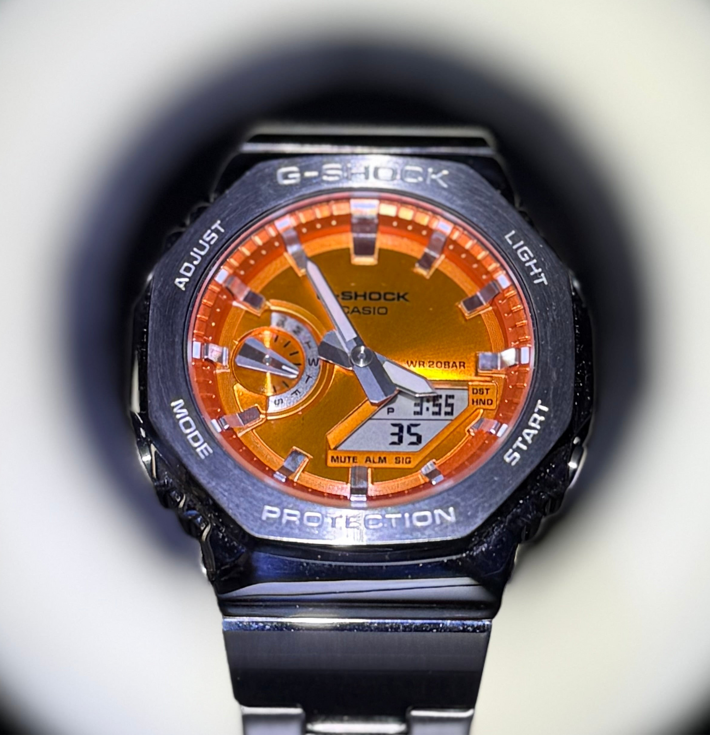 Casio G-SHOCK GM-2110D-4AER Orange - New Unworn