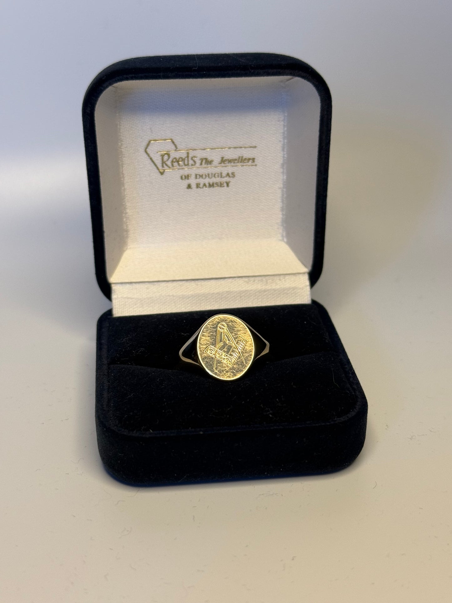 Masonic 9ct Gold Ring