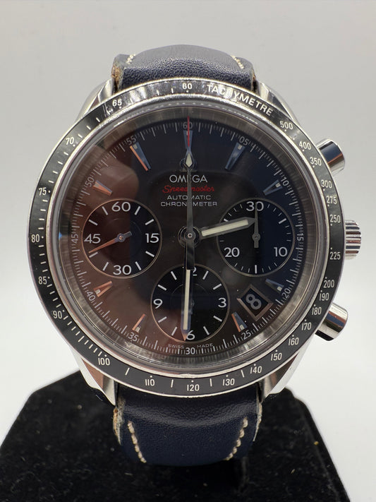 Omega Speedmaster Date Grey Dial Steel Men’s Watch – A Timeless Icon