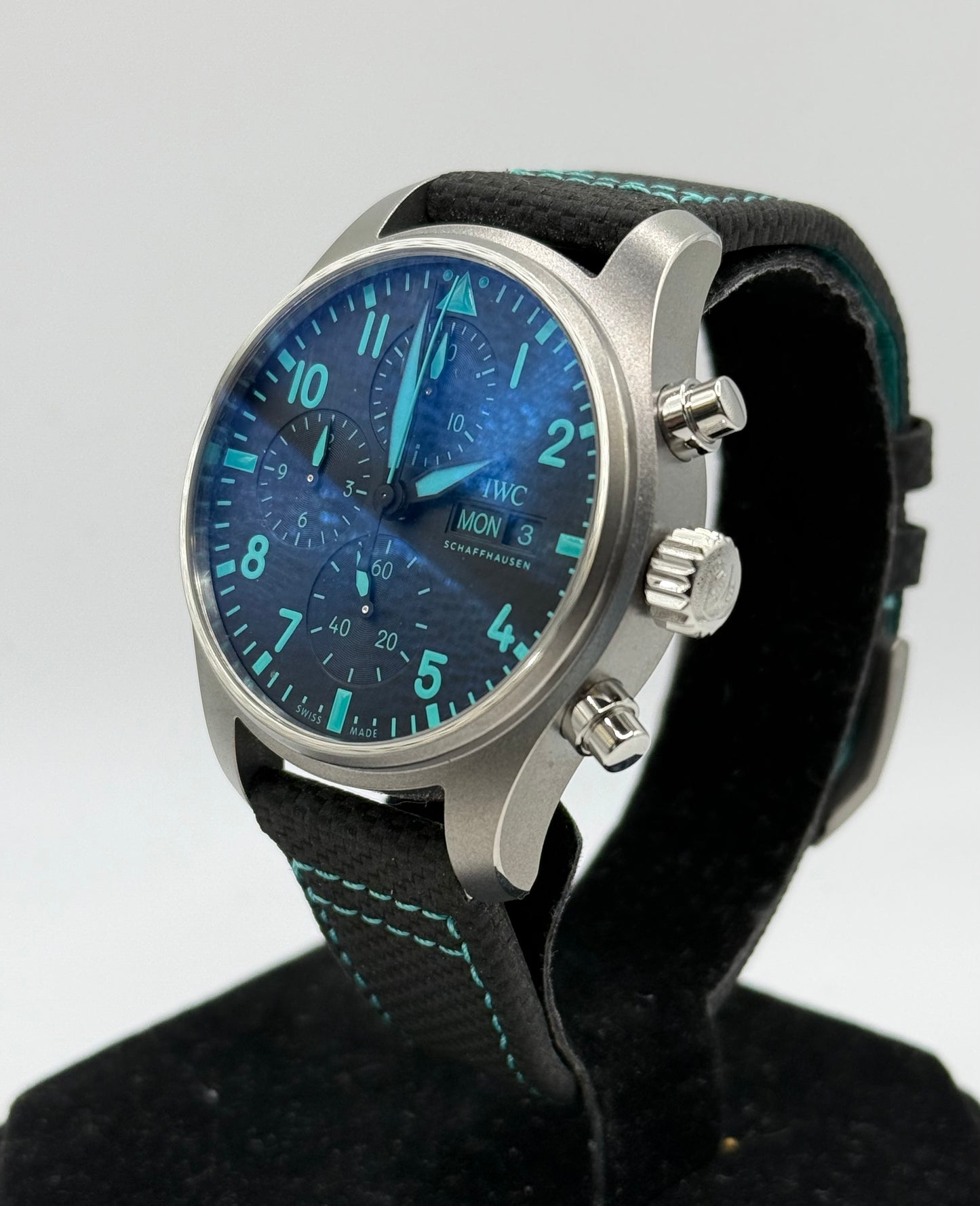 IWC Pilot’s Chronograph Mercedes-AMG Petronas IW388108 – 2024 Full Set, Unworn