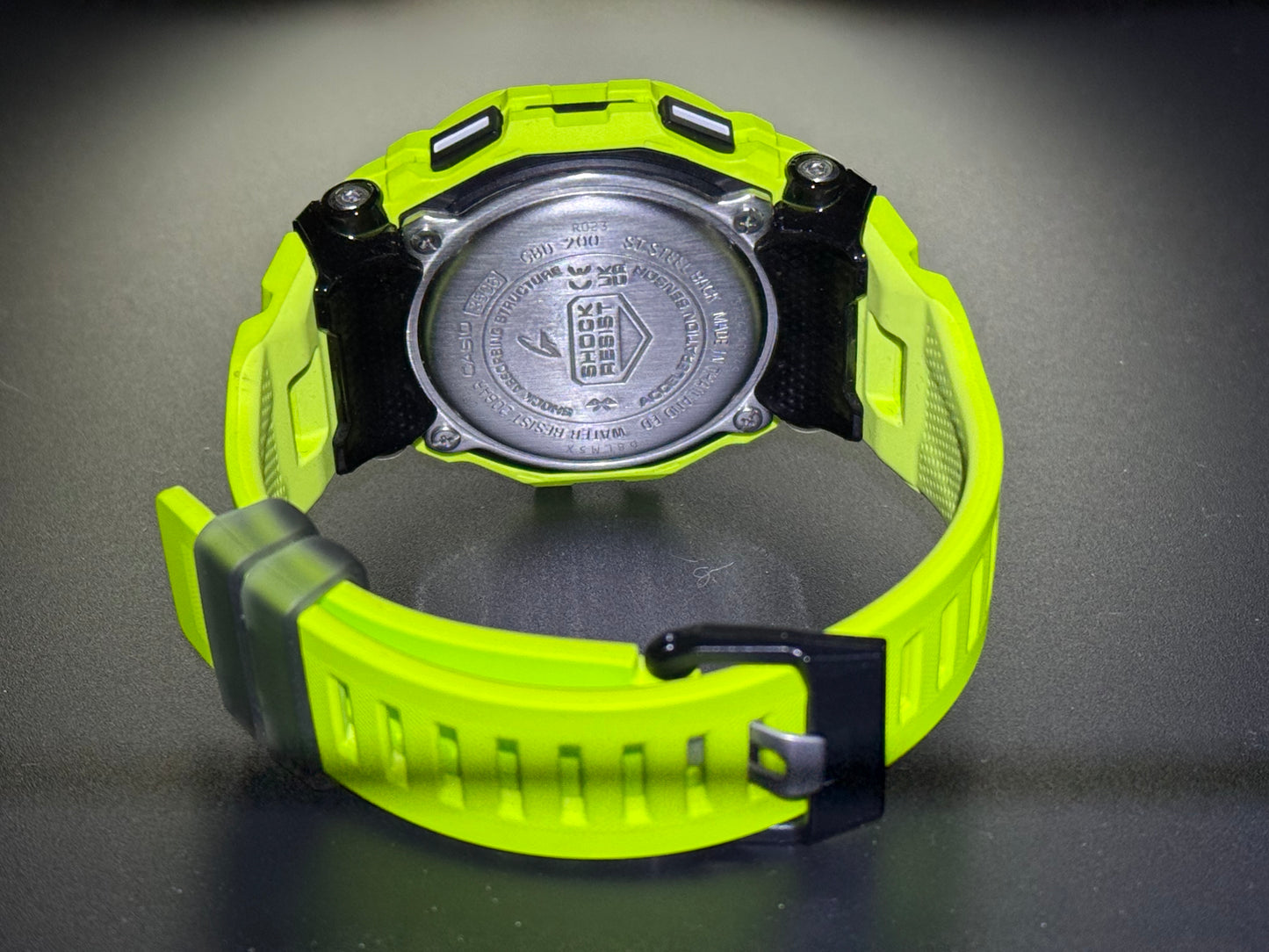 G-Shock GBD-200-9ER Fluorescent Green Strap Watch