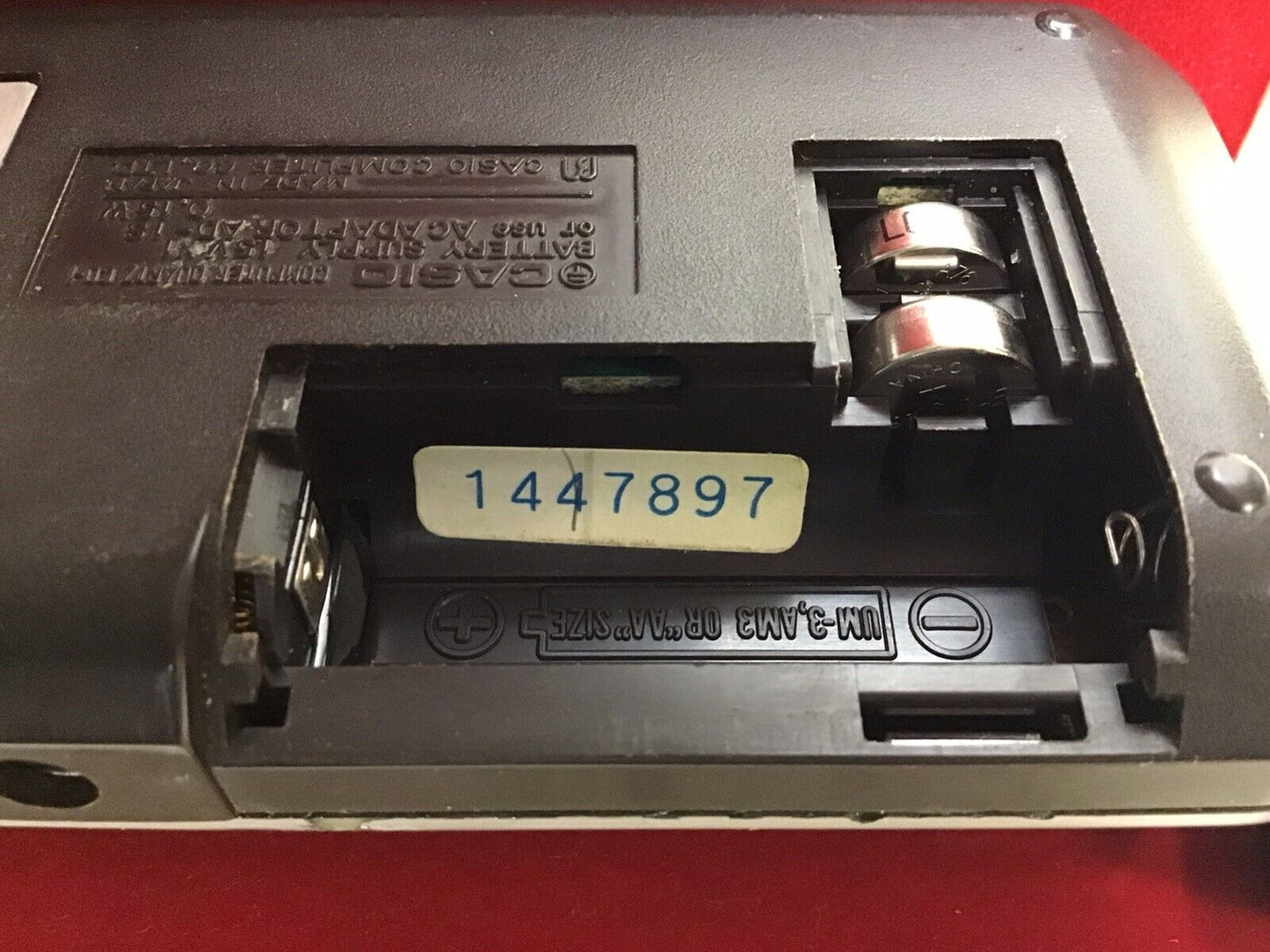 Casio Computer Quartz CQ-1 Clock & Calculator 1970s